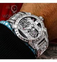 Thumbnail von Jacob & Co. 捷克豹 [NEW][LIMITED 6 PIECE] EPIC-X Tourbillon Baguette Bracelet EX500.30.BD.BD.A30BA (Retail:HK$11,454,000)