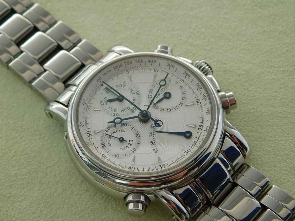  Paul Picot Atelier Technicum Rattrappante im Top Zustand langes Band </h1> 