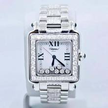 Thumbnail von Chopard Happy Sport Steel 7 Floating DIAMONDS Watch </h1>