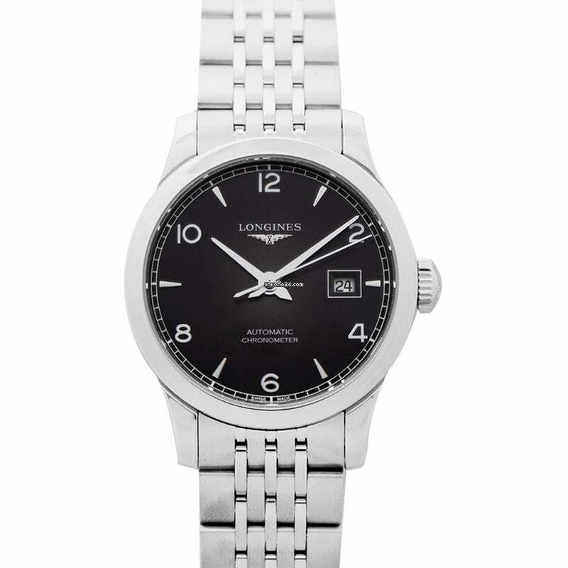  Longines Record L23214566 - Record Automatic Black Dial Ladies Watch </h1> 