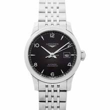 Thumbnail von Longines Record L23214566 - Record Automatic Black Dial Ladies Watch </h1>