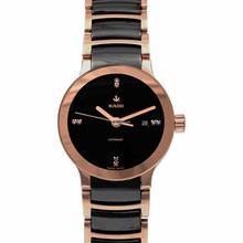 Thumbnail von Rado Centrix R30183712 - Centrix Automatic Diamonds Black Dial Ladies Watch </h1>