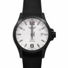 Thumbnail von Longines Conquest L37282769 - Conquest VHP GMT Quartz Silver Dial Men's Watch </h1>
