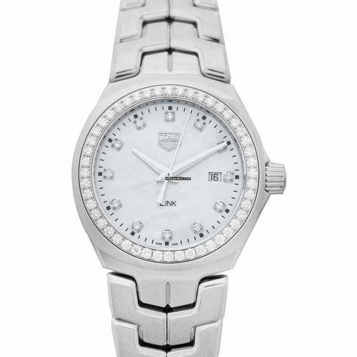  TAG Heuer Link Lady WBC1316.BA0600 - Lady Link Mother of pearl Dial Ladies Watch </h1> 