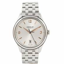 Thumbnail von Montblanc Heritage Chronométrie MB112519 - Heritage Chronométrie Automatic Silver Dial Stainless Steel Men's Watch </h1>