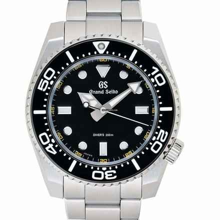  Grand Seiko SBGX335 - 9F Quartz Quartz Black Dial Stainless Steel Men's Watch </h1> 