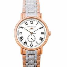Thumbnail von Longines Présence L48051117 - Présence Automatic White matt Dial Stainless Steel Men's Watch </h1>