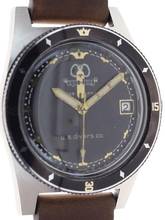 Thumbnail von Aqualung Gents automatic Divers Wristwatch Super – Waterproof SDW-2 Skin Diving Watch also called Date-O-Matic