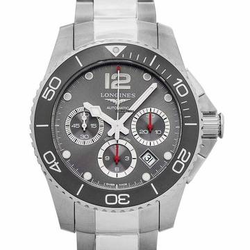  Longines HydroConquest L38834766 - HydroConquest Automatic Grey Dial Stainless Steel Men's Watch </h1> 