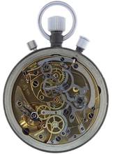 Thumbnail von Omega Taschenuhr Gents manual wind Split Second Chronograph Rattrapante Olympic pocket watch