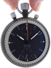 Thumbnail von Omega Taschenuhr Gents manual wind Split Second Chronograph Rattrapante Olympic pocket watch