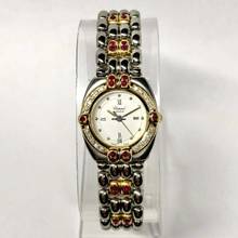 Thumbnail von Chopard Gstaad Quartz 24mm 2 Tone DIAMONDS & Red Rubies Watch </h1>