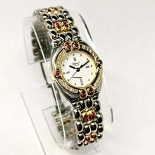 Thumbnail von Chopard Gstaad Quartz 24mm 2 Tone DIAMONDS & Red Rubies Watch </h1>