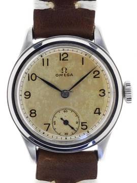  Omega Gents 3/4 size manual wind Wristwatch </h1> 