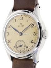 Thumbnail von Omega Gents 3/4 size manual wind Wristwatch </h1>