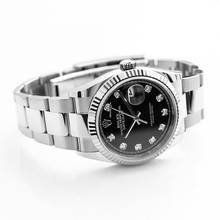 Thumbnail von Rolex Datejust 36 126234-0028 - Datejust 36 Automatic Black Dial Diamond Indexes Ladies Jubilee Watch </h1>