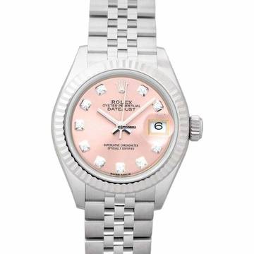  Rolex Lady-Datejust 279174-0003 - Lady Datejust Automatic Pink Dial Diamond Indexes Ladies Jubilee Watch </h1> 