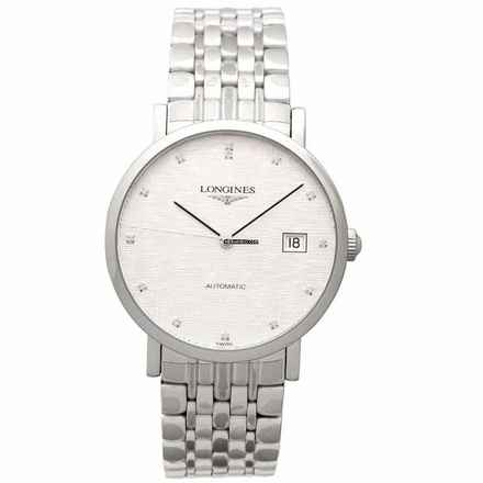  Longines Elegant L48104776 - Elegant Automatic Silver Dial Men's Watch </h1> 