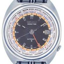 Thumbnail von Seiko World Time Gents Automatic Wristwatch World – Time </h1>