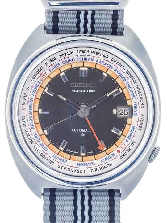  Seiko World Time Gents Automatic Wristwatch World – Time </h1> 