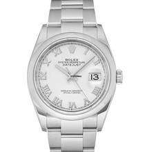 Thumbnail von Rolex Datejust 36 126200-0008 - Datejust 36 Automatic White Dial Roman Index Men's Watch </h1>