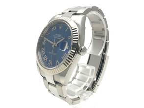 Thumbnail von Rolex Datejust 41 Edelstahl Weißgold 126334 Blau Römisch Oyster </h1>