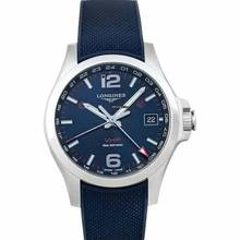 Thumbnail von Longines Conquest L37184969 - Conquest VHP GMT Quartz Blue Dial Men's Watch </h1>