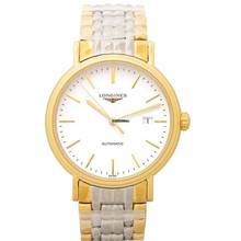 Thumbnail von Longines Présence L49222127 - Présence Automatic White Matt Dial Stainless Steel Men's Watch </h1>