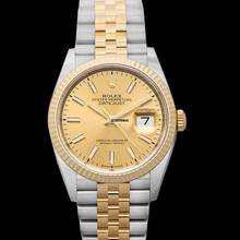 Thumbnail von Rolex Datejust 36 126233 - Datejust 36 Automatic Champagne Dial 18K Yellow Gold Jubilee Men's Watch </h1>