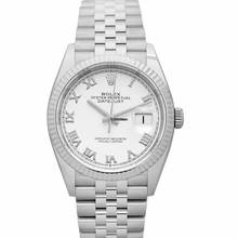Thumbnail von Rolex Datejust 36 126234 - Datejust 36 Automatic White Dial Ladies Jubilee Watch </h1>
