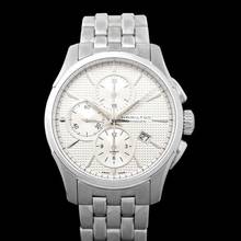 Thumbnail von Hamilton Jazzmaster Auto Chrono H32596151 - Jazzmaster Chronograph Automatic Silver Dial Stainless steel Men's Watch </h1>