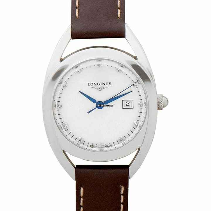  Longines Equestrian L61374872 - Equestrian Quartz Mother of Pearl Dial Stainless Steel Ladies Watch </h1> 