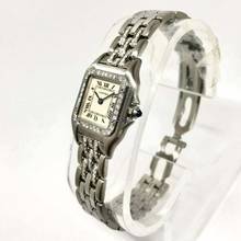 Thumbnail von Cartier Panthère Quartz 23mm Steel 0.55TCW Diamond Watch </h1>