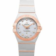 Thumbnail von Omega Constellation Quartz 123.20.24.60.55.003 - onstellation Quartz 24 mm Quartz Mother of pearl Dial Diamonds Marke </h1>
