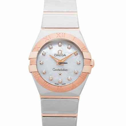  Omega Constellation Quartz 123.20.24.60.55.003 - onstellation Quartz 24 mm Quartz Mother of pearl Dial Diamonds Marke </h1> 