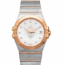 Thumbnail von Omega Constellation 123.20.35.20.52.001 - Constellation Co-Axial 35 mm Automatic Silver Dial Diamond Markers U </h1>