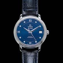 Thumbnail von Omega De Ville Prestige 424.13.33.20.53.001 - De Ville Prestige Co-Axial 32.7 mm Automatic Blue Dial Stainless Ste </h1>
