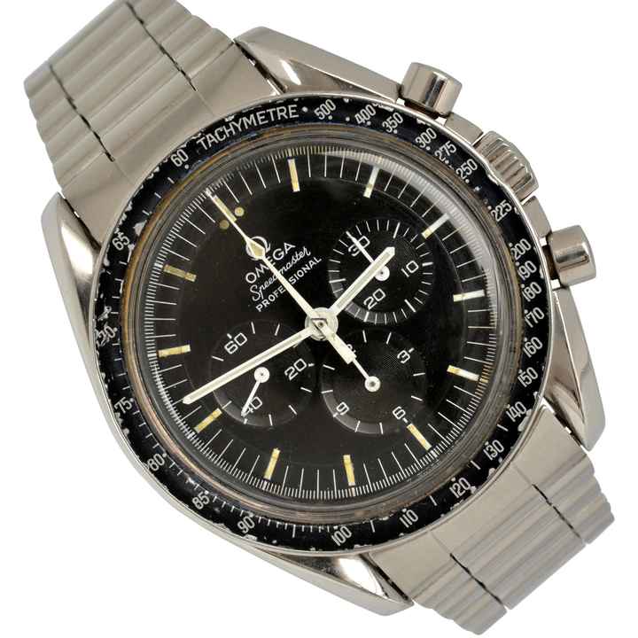  Omega Speedmaster Professional Moonwatch 145.022 Professional Moonwatch for Mexican Market 1970's  