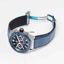 Thumbnail von TAG Heuer Carrera CBG2A11.FC6460 - Carrera Calibre Heuer 02 Automatic Blue Skeleton Dial Men's Watch </h1>