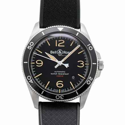  Bell & Ross BR V2 BRV292-HER-ST/SRB - Vintage Heritage Automatic Black Dial Men's Watch </h1> 