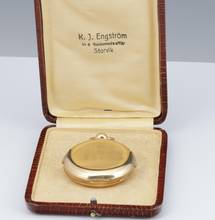 Thumbnail von Jules Jürgensen Savonette Taschenuhr 18k Gold Blitzende Unabhänige Sekunde 1865 Box