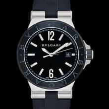 Thumbnail von Bulgari Diagono 102029 - Diagono Automatic Black Dial Men's Watch </h1>