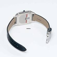 Thumbnail von Cartier Santos Dumont WSSA0032 - Santos-Dumont XL Model Manual-Winding Silver Dial Men's Watch </h1>