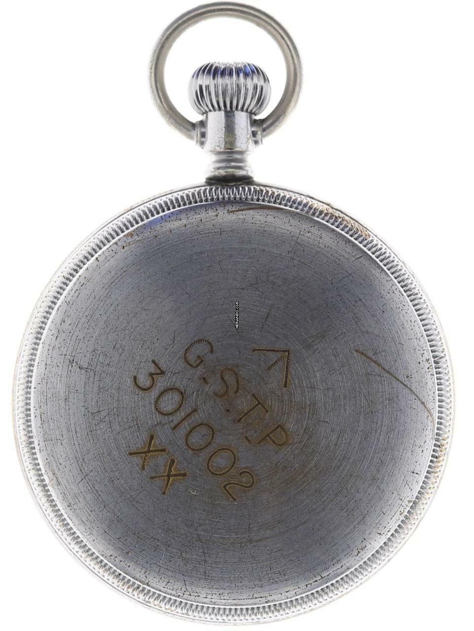 Thumbnail von Elgin Gents WWII Military Pocketwatch G.S.T.P. </h1>