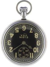 Thumbnail von Elgin Gents WWII Military Pocketwatch G.S.T.P. </h1>