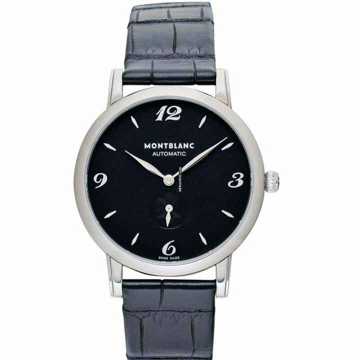  Montblanc Star Classique 107072 - Star Classique Automatic Black Dial Men's Watch </h1> 