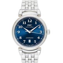 Thumbnail von IWC Da Vinci Automatic IW356605 - Da Vinci Automatic Blue Dial Stainless Steel Men's Watch </h1>