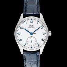 Thumbnail von IWC Portugieser Automatik IW358304 - Portugieser Automatic silver Dial Stainless Steel Men's Watch </h1>