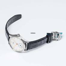 Thumbnail von IWC Portugieser Automatik IW358303 - Portugieser Automatic Silver Dial Black Leather Men's Watch </h1>