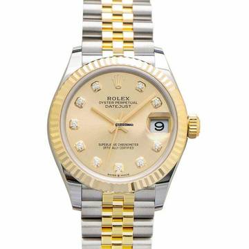  Rolex Datejust 31 278273-0026 - Datejust 31 Automatic Champagne Dial Diamond Markers Ladies Watch </h1> 